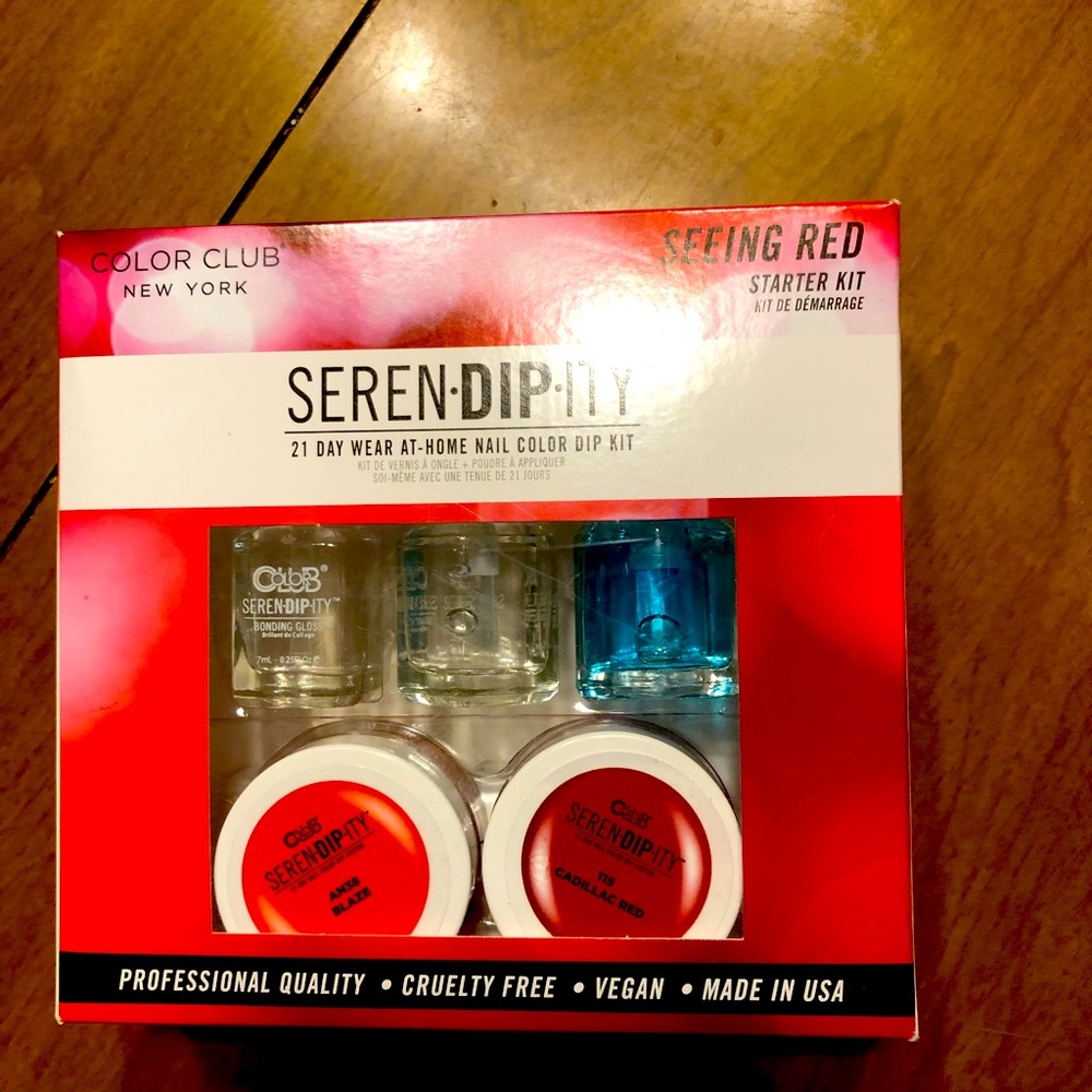 Seren-Dip-Ity at home nail color dip kit